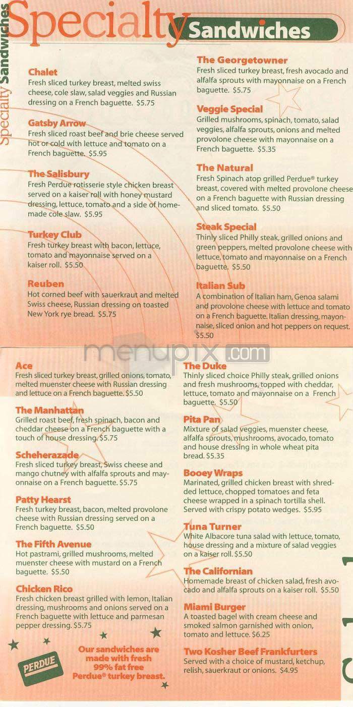 Booeymonger - Washington, DC menu_pic