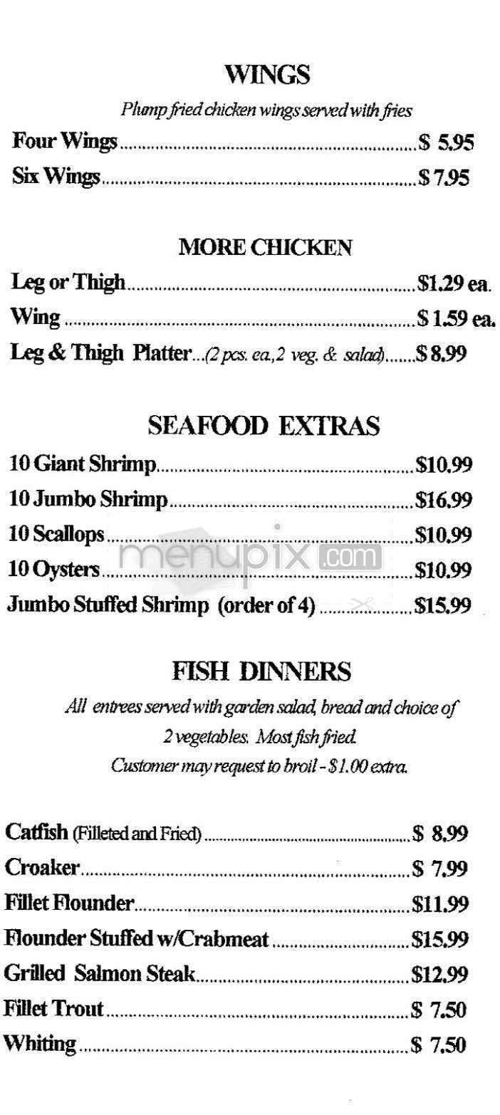 Bubba's Muscogee - Washington, DC menu_pic