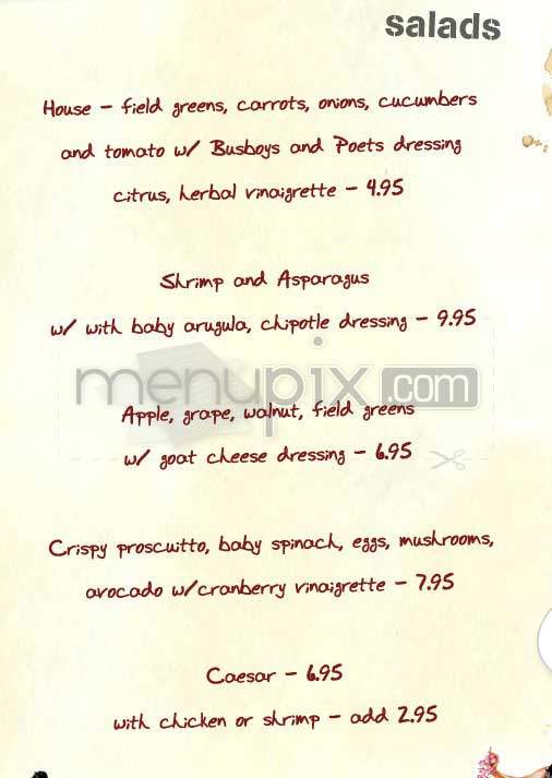 Busboys and Poets - Washington, DC menu_pic
