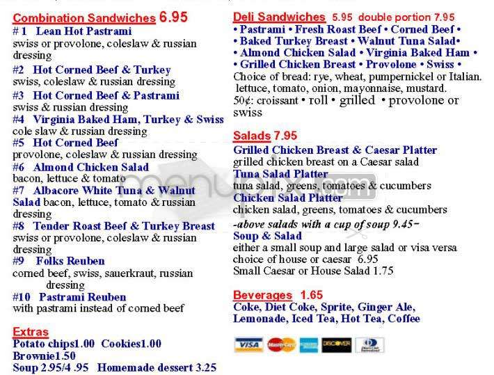 CF Folks - Washington, DC menu_pic