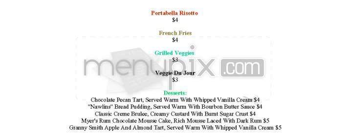 Cafe Marianna - Alexandria, VA menu_pic