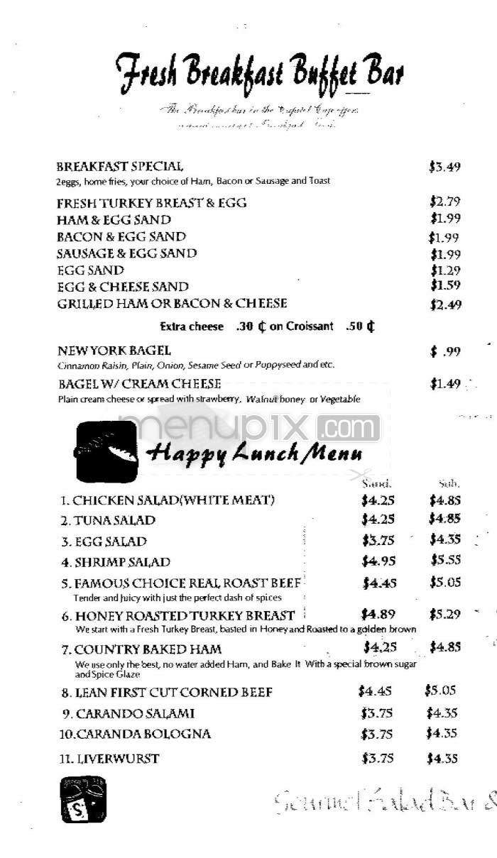 Capitol Cafe - Washington, DC menu_pic