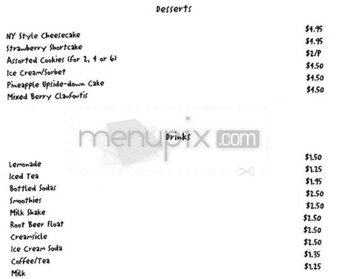 Colorado Kitchen - Washington, DC menu_pic