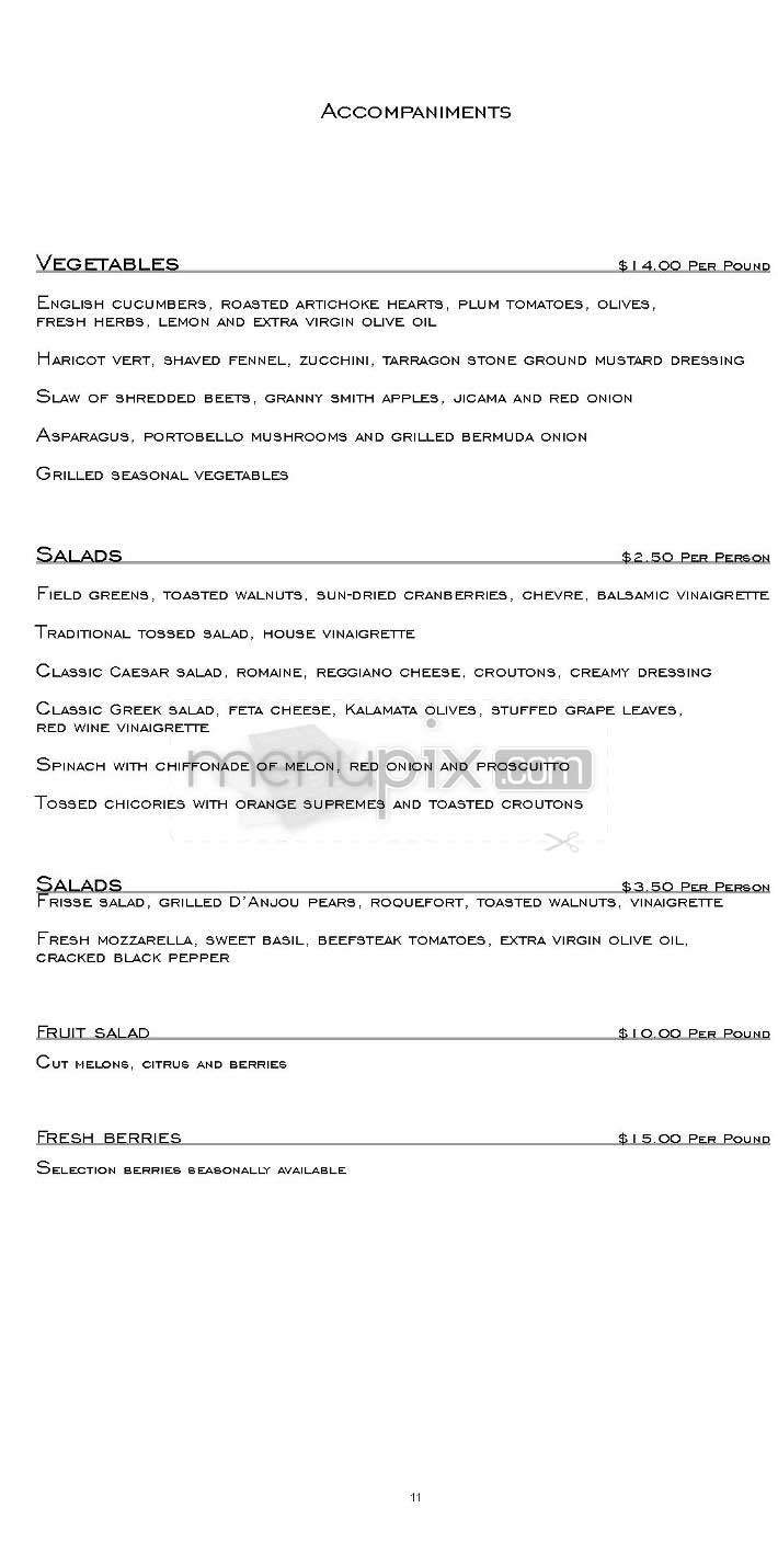 Dean & Deluca - Washington, DC menu_pic