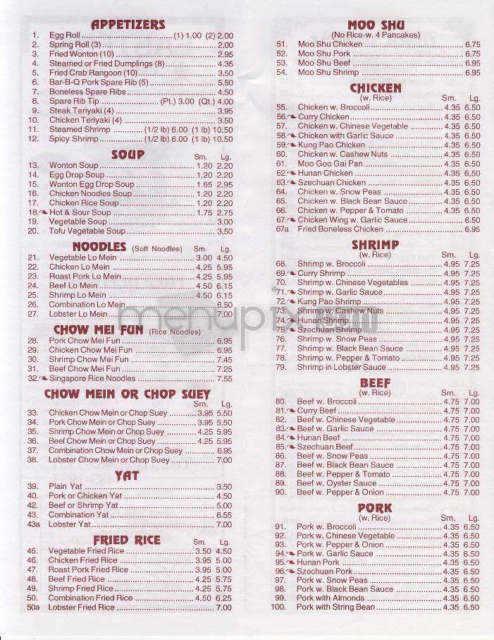 Eastern carry out hotsell