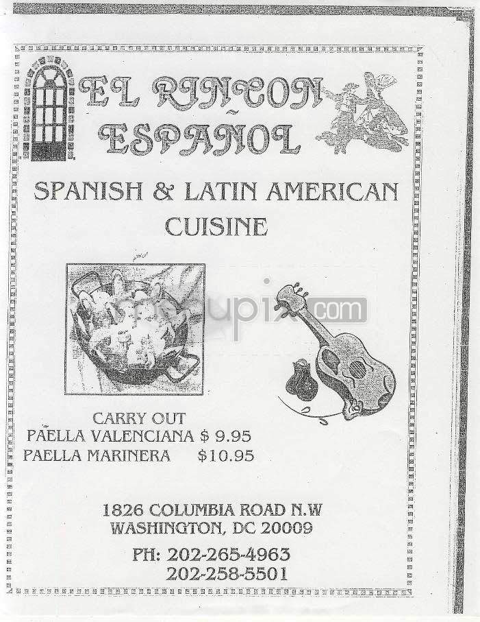 /500088/El-Rincon-Espanol-Washington-DC - Washington, DC