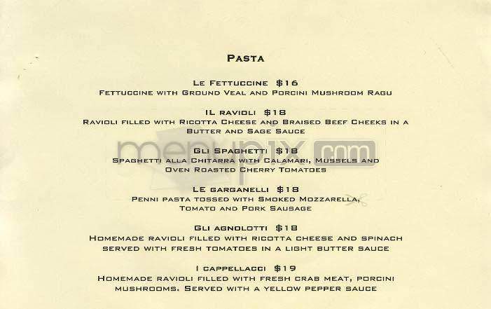 Extra Virgin - Arlington, VA menu_pic