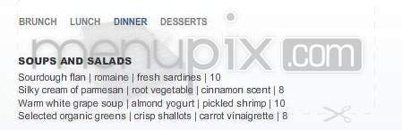 Farrah Olivia by Morou - Alexandria, VA menu_pic