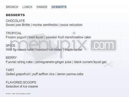 Farrah Olivia by Morou - Alexandria, VA menu_pic