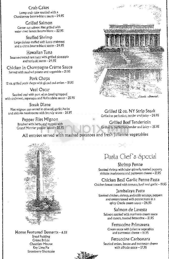 Filibusters - Washington, DC menu_pic