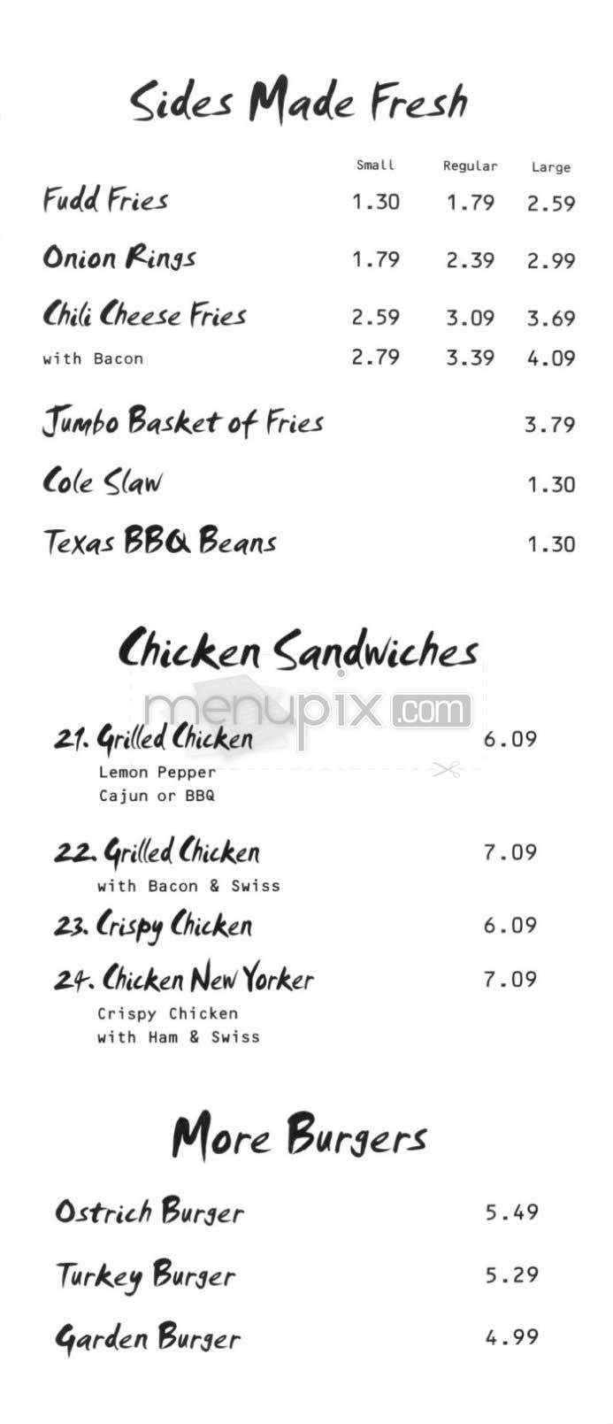 Fuddruckers - Washington, DC menu_pic