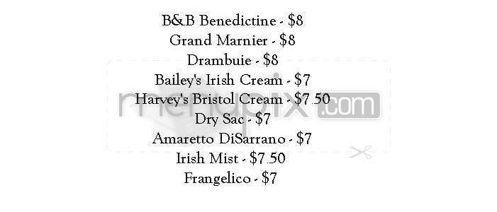 Gadsby's Tavern - Alexandria, VA menu_pic