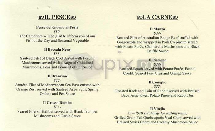 Galileo - Washington, DC menu_pic