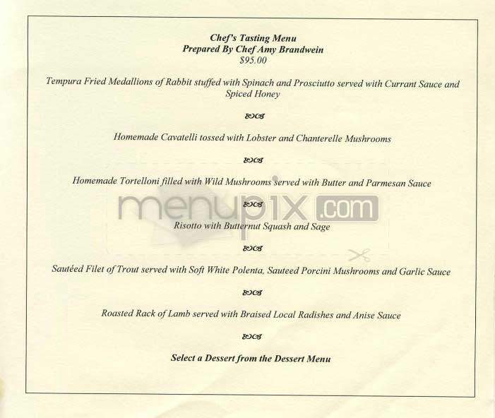 Galileo - Washington, DC menu_pic