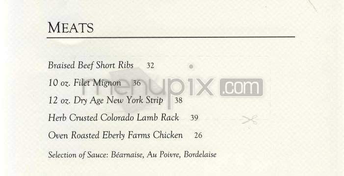 Grill (Ritz-Carlton) - Washington, DC menu_pic