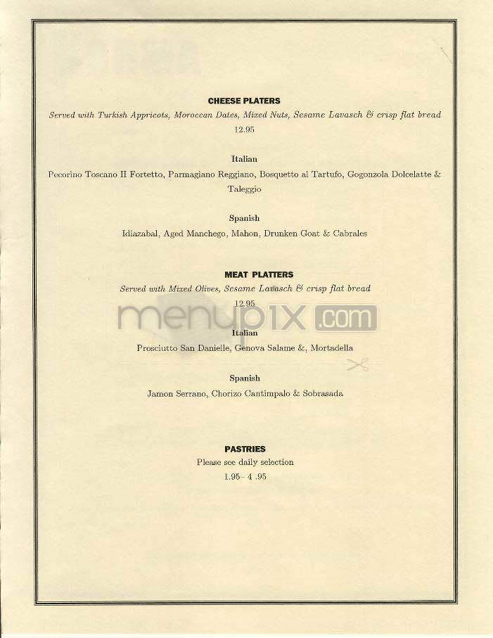 Karma - Washington, DC menu_pic