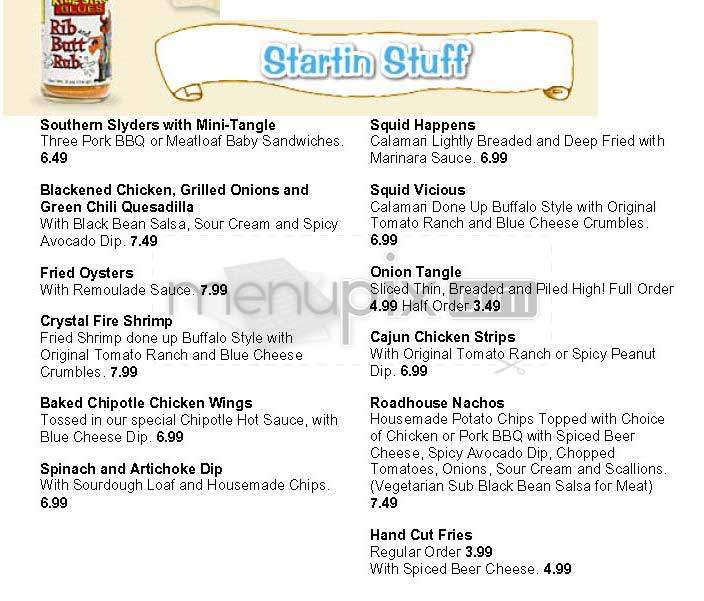 King Street Blues - Arlington, VA menu_pic