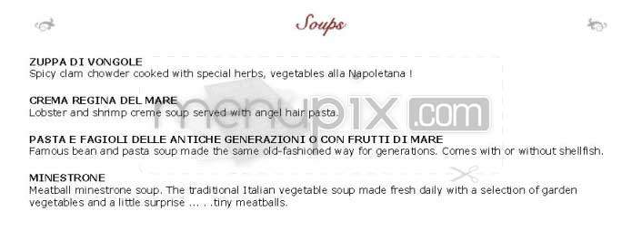 Ristorante La Perla - Washington, DC menu_pic