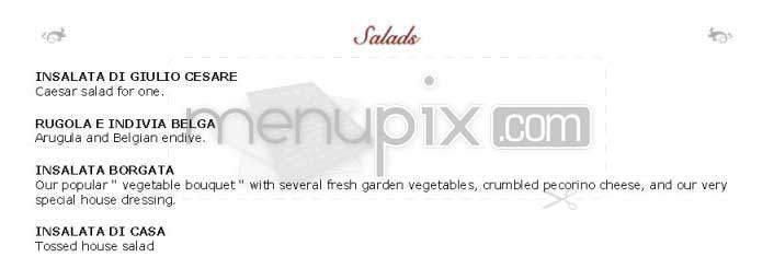 Ristorante La Perla - Washington, DC menu_pic