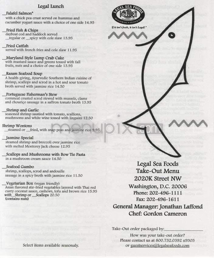 /501553/Legal-Sea-Foods-Washington-DC - Washington, DC