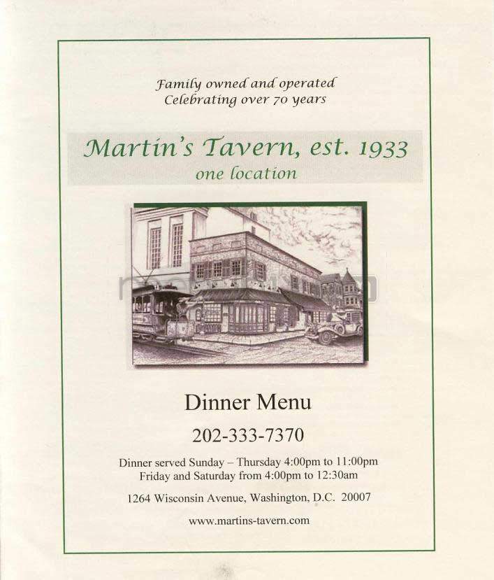 /502147/Billy-Martins-Tavern-Washington-DC - Washington, DC