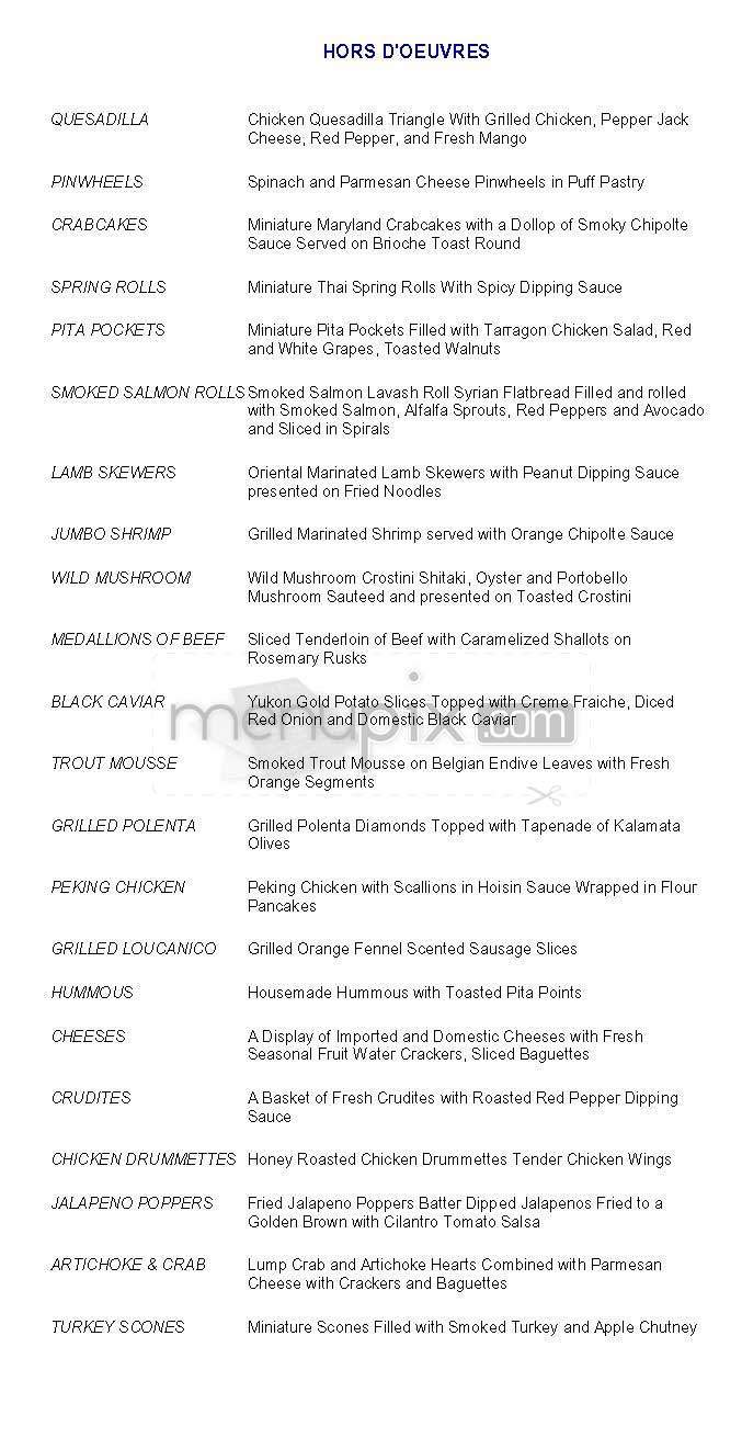 Mary's - Arlington, VA menu_pic