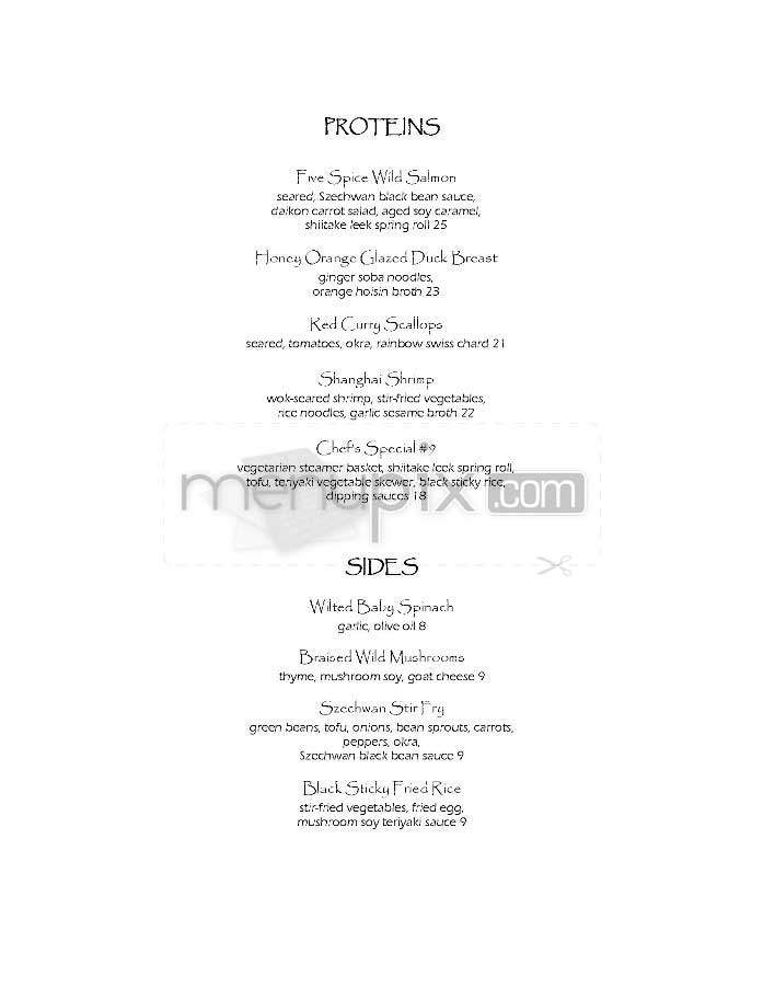 Mie N Yu - Washington, DC menu_pic