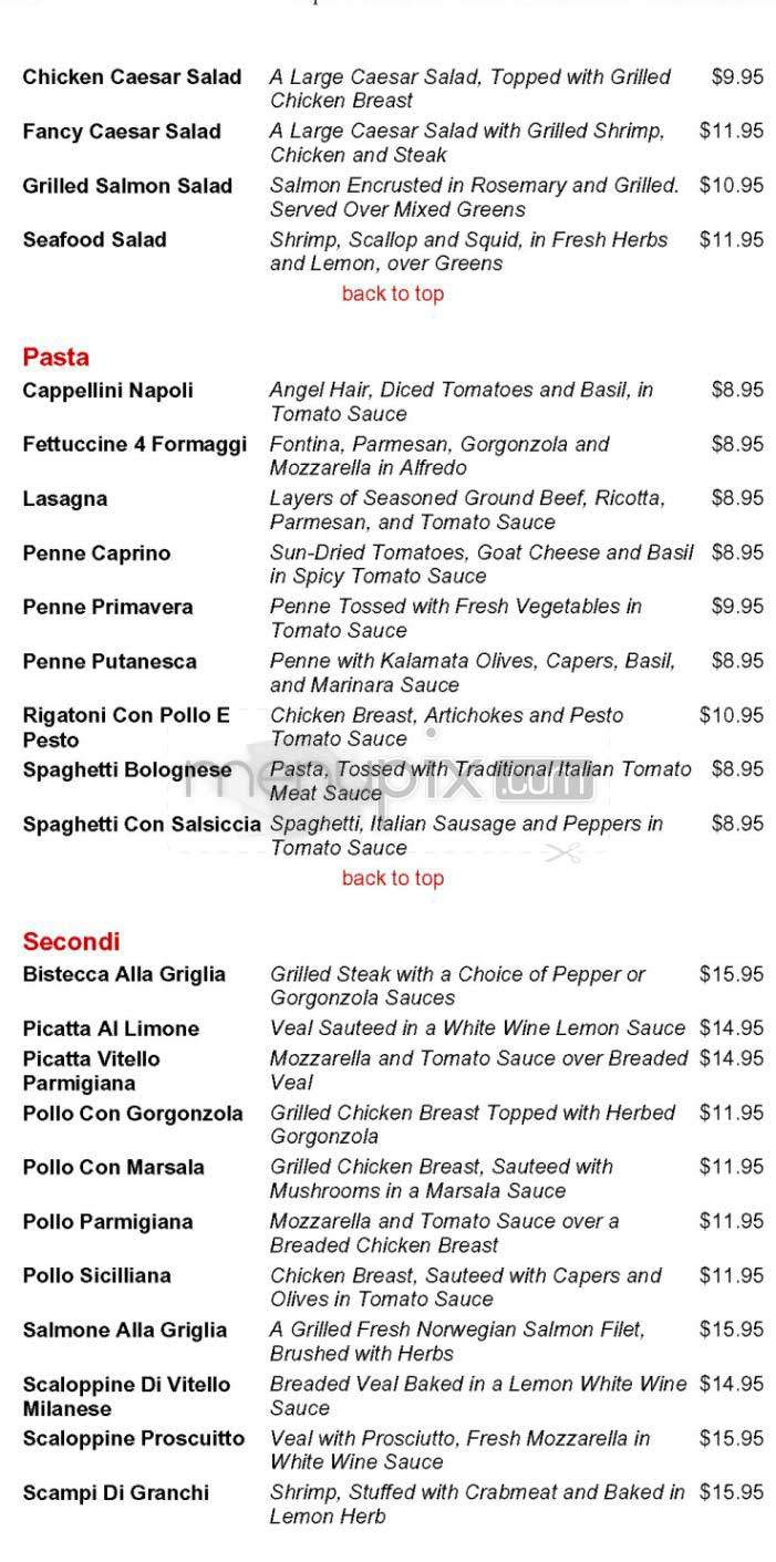 News Cafe - Washington, DC menu_pic