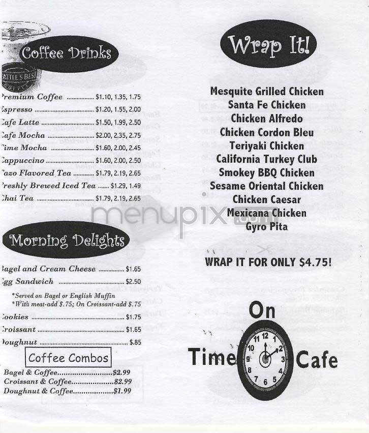 /500552/On-Time-Cafe-Bethesda-MD - Bethesda, MD