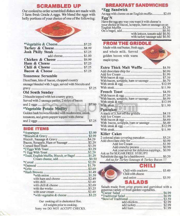 Osman & Joe's - Washington, DC menu_pic