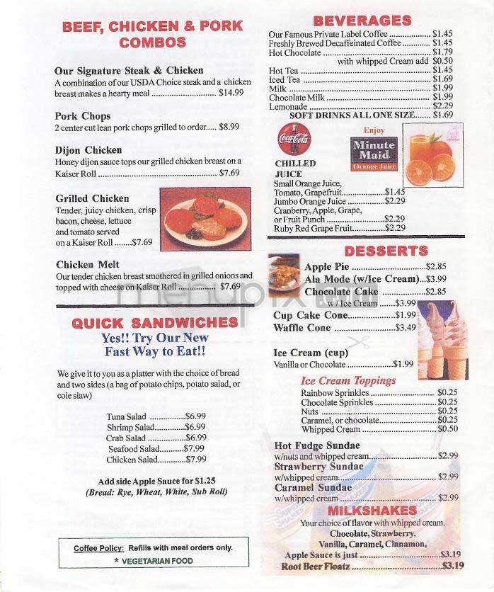 Osman & Joe's - Washington, DC menu_pic