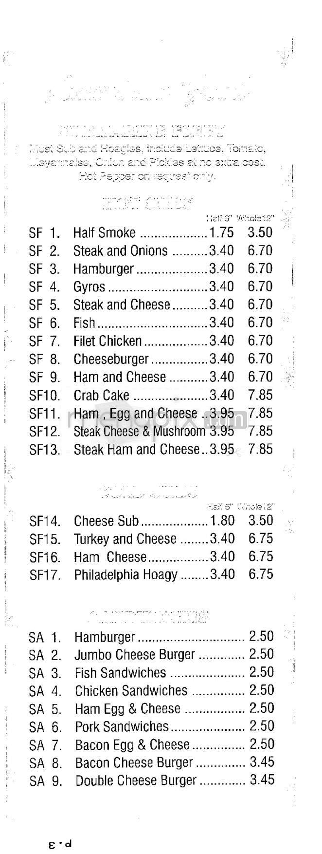 Panda - Washington, DC menu_pic