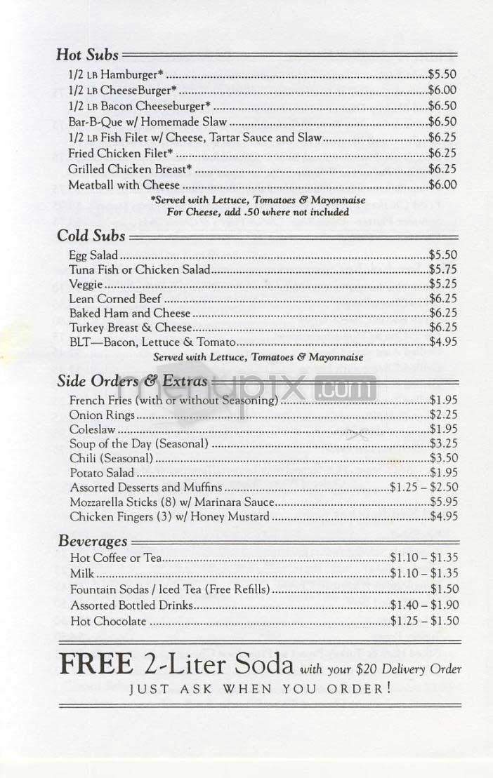 Peter's Carry Out - Bethesda, MD menu_pic