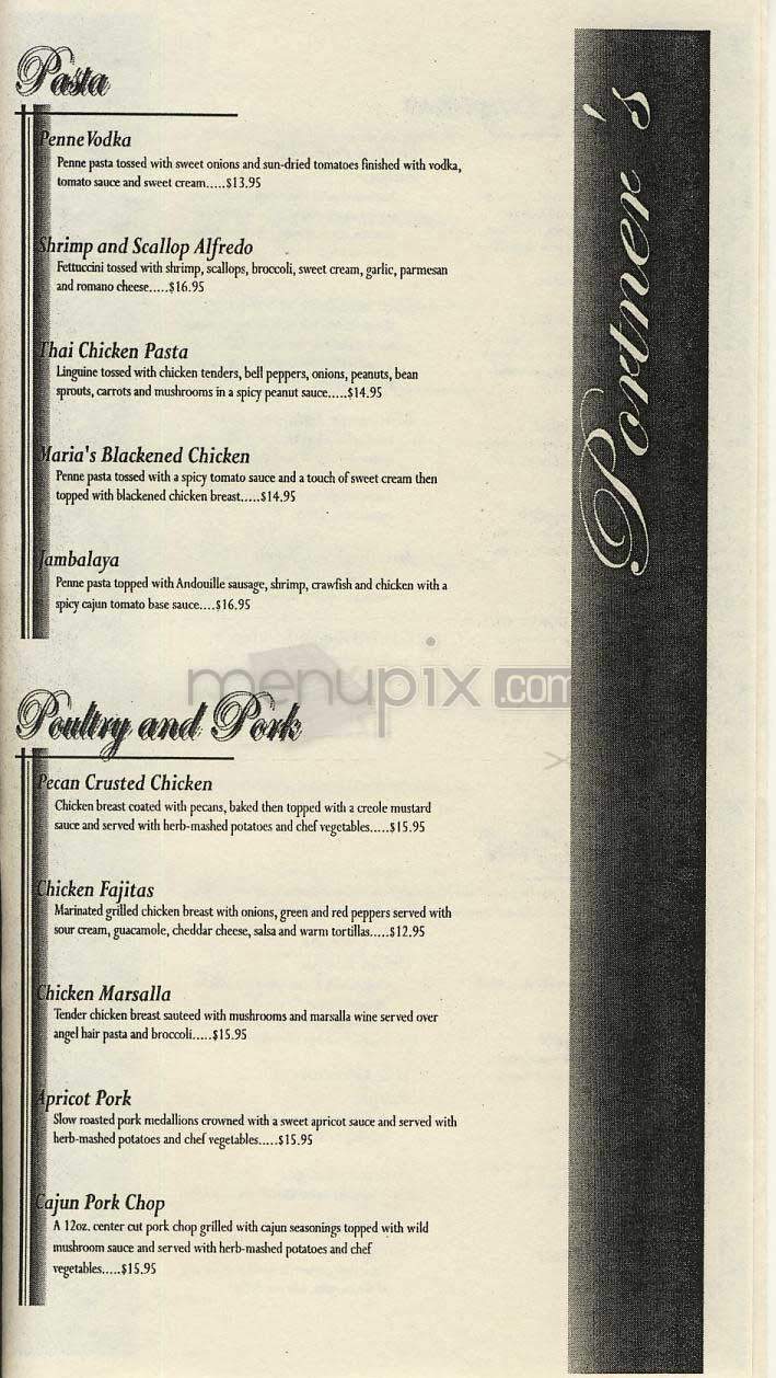 Portner's - Alexandria, VA menu_pic