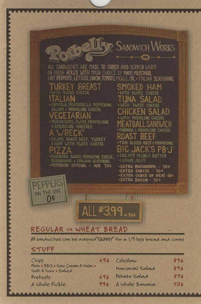 /4324761/Potbelly-Sandwich-Works-Menu-Spring-TX - Spring, TX