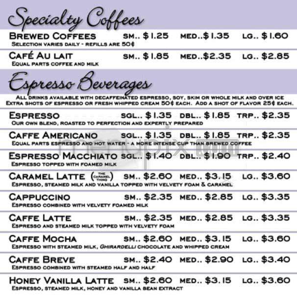 Rappahannock Coffee & Roasting - Arlington, VA menu_pic