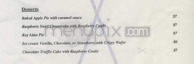 Fire and Sage - Washington, DC menu_pic