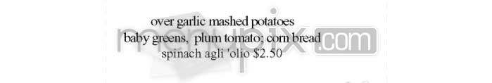 Afterwords Cafe - Washington, DC menu_pic