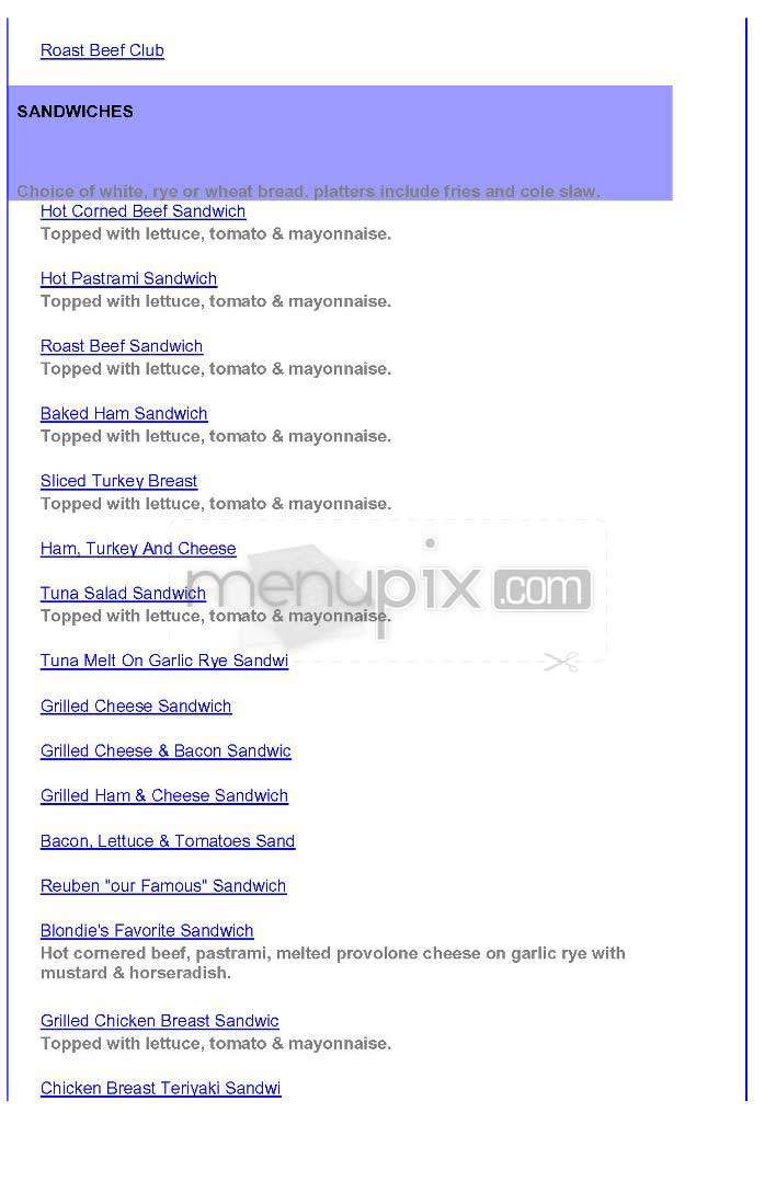 Royal Lee - Arlington, VA menu_pic