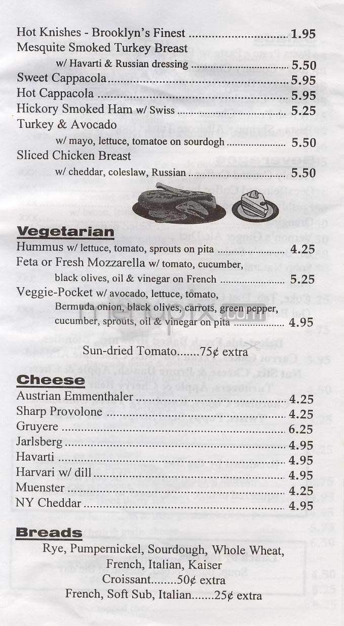 So's Your Mom - Washington, DC menu_pic