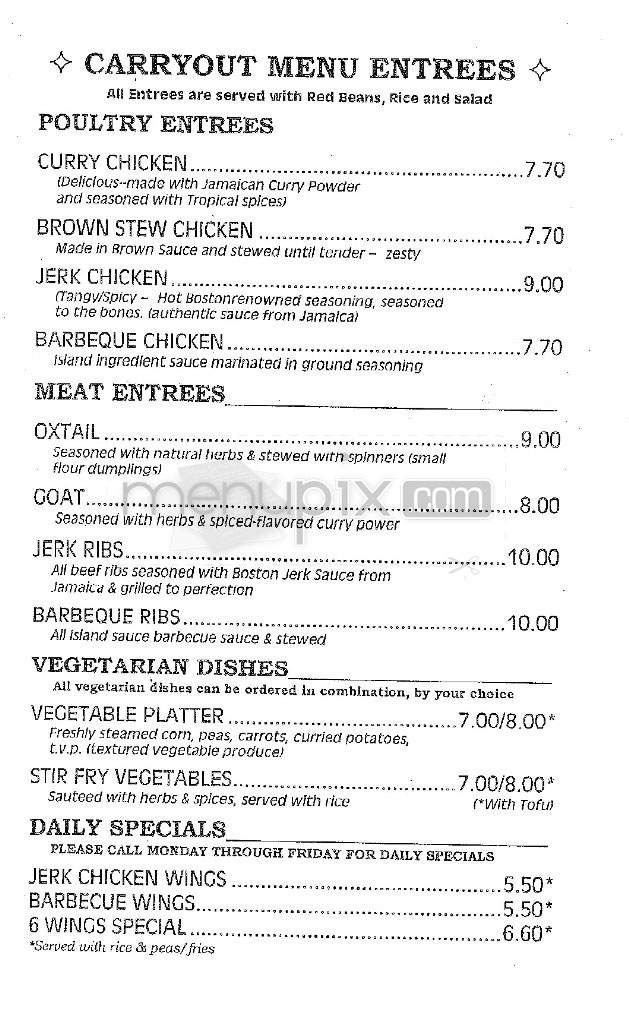 Spicy Delight - Washington, DC menu_pic