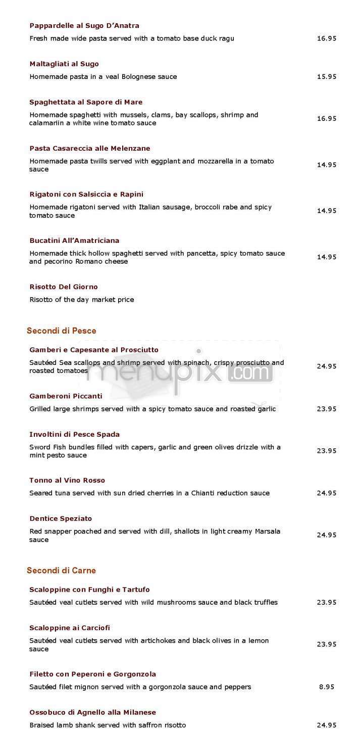 Spezie - Washington, DC menu_pic