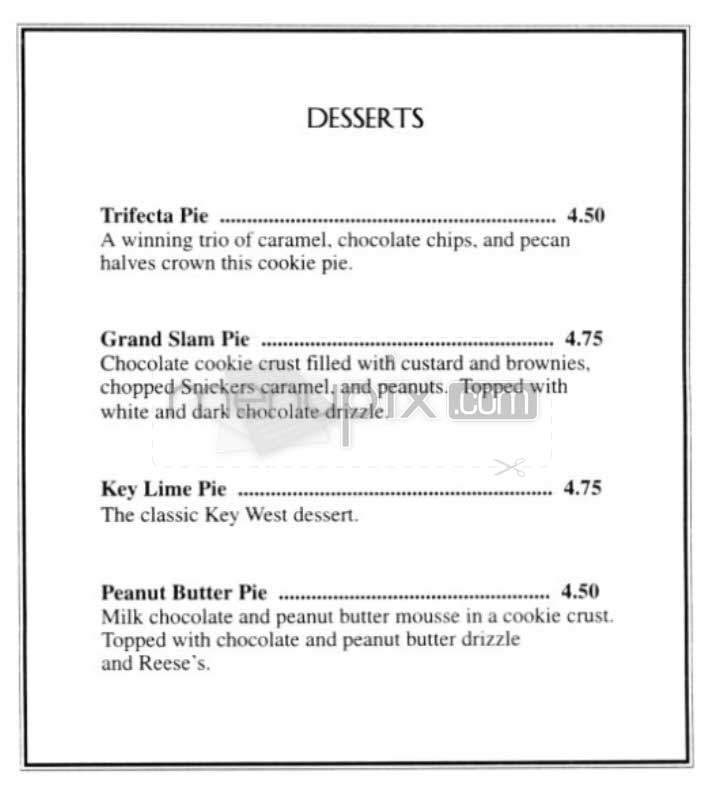 The Station Grill - Washington, DC menu_pic