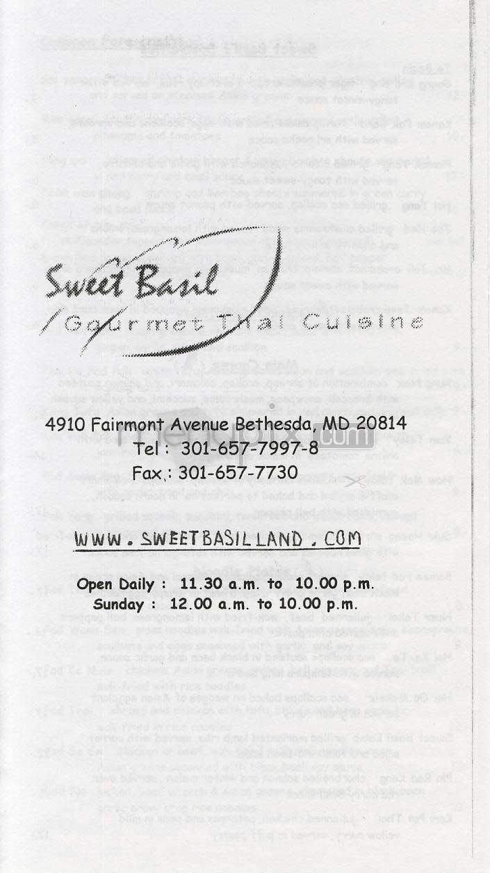 /500539/Sweet-Basil-Bethesda-MD - Bethesda, MD