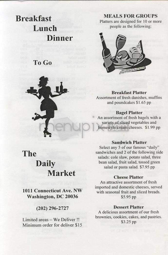 /501398/The-Daily-Market-Washington-DC - Washington, DC