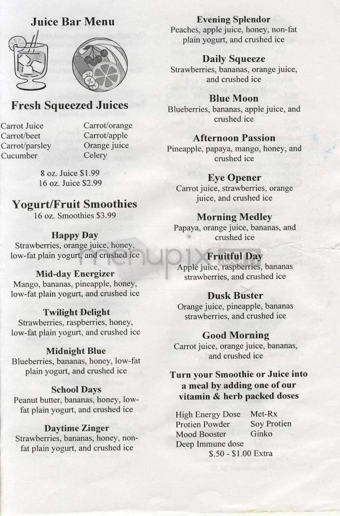 The Daily Market - Washington, DC menu_pic