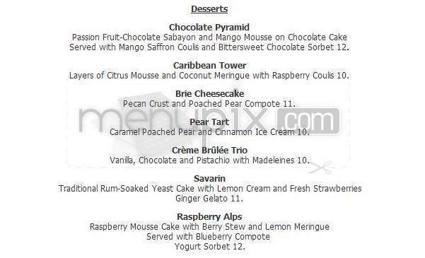 The Grill (Ritz-Carlton Pentagon City) - Arlington, VA menu_pic