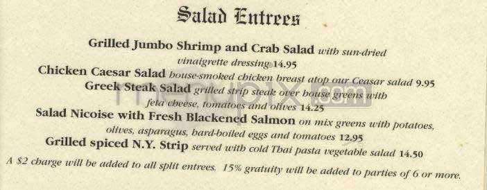 The Guards - Washington, DC menu_pic
