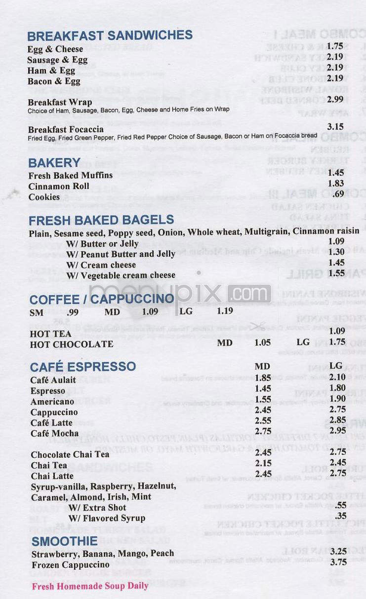 The Wishbone - Washington, DC menu_pic