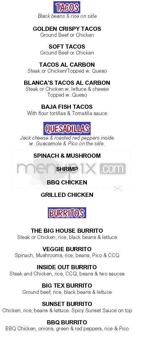 Tortilla Coast - Washington, DC menu_pic